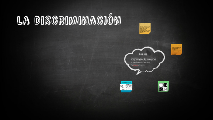 La Discriminación ! by Ximena Diaz on Prezi