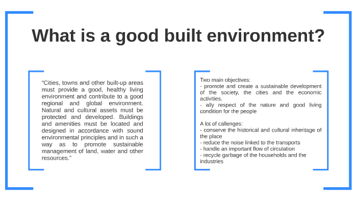 what-is-a-good-built-environment-by