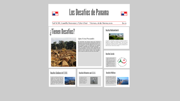 Los Desaf os De Panama By Camille Brewster