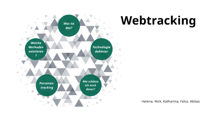 Webtracking by Web Tracking on Prezi