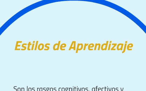 Estilos de Aprendizaje by Lu Becerra on Prezi