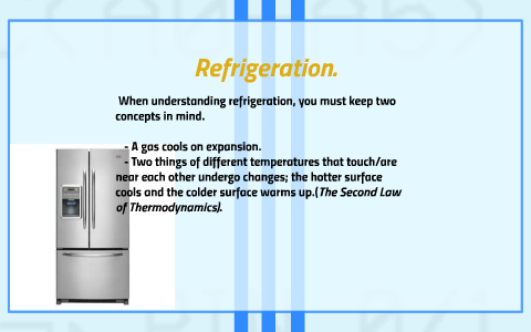 How does a refrigerator work? by Abby Speights on Prezi
