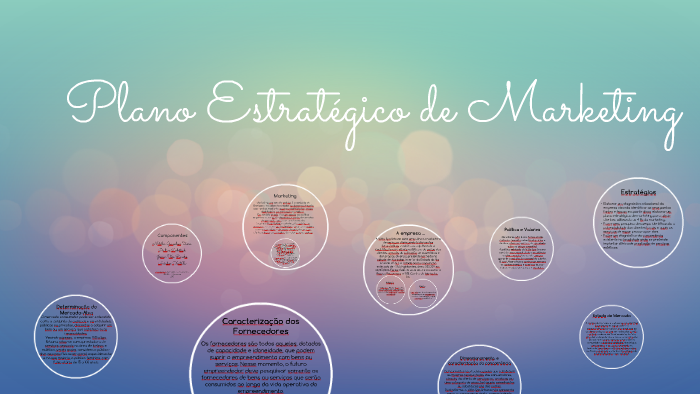 Plano Estratégico de Marketing by Tânia Turra on Prezi