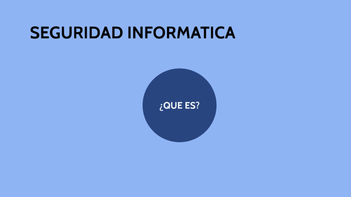 SEGURIDAD INFORMATICA by daniel esteban on Prezi