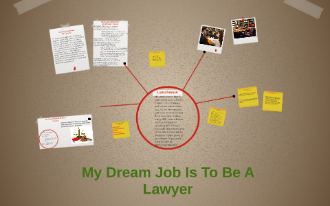 my dream job essay lawyer