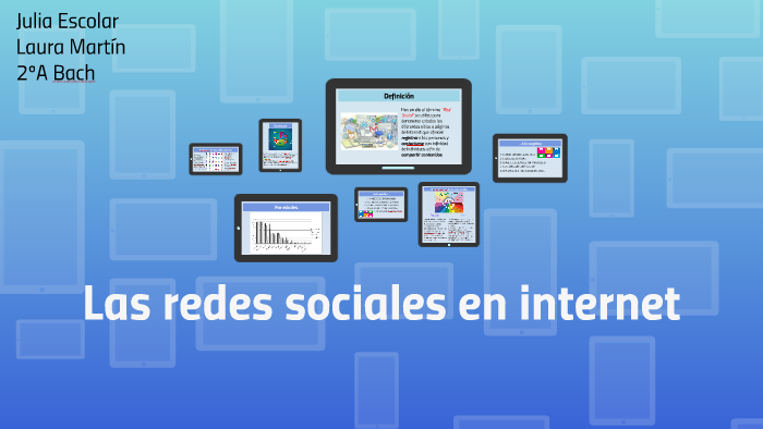 Las redes sociales en internet by laura Martin on Prezi