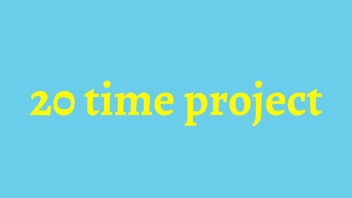 20 Time Project by William Kiehm on Prezi