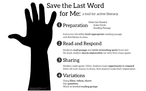 Save the Last Word by Colin O'Neill on Prezi