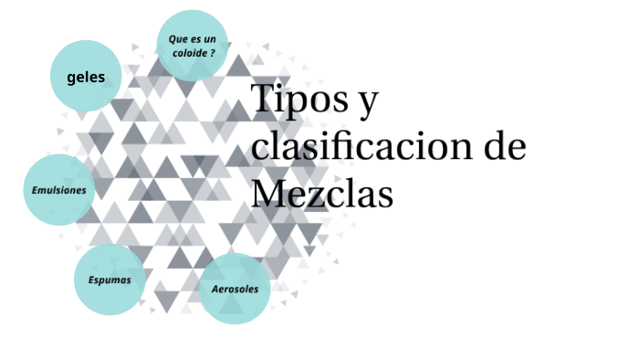 Tipos Y Clasificacion De Las Mezclas By Leopoldo Huesca 7005