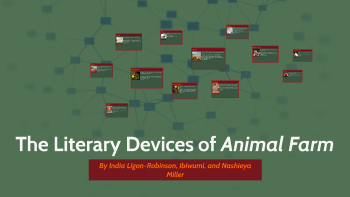 literary devices in animal farm