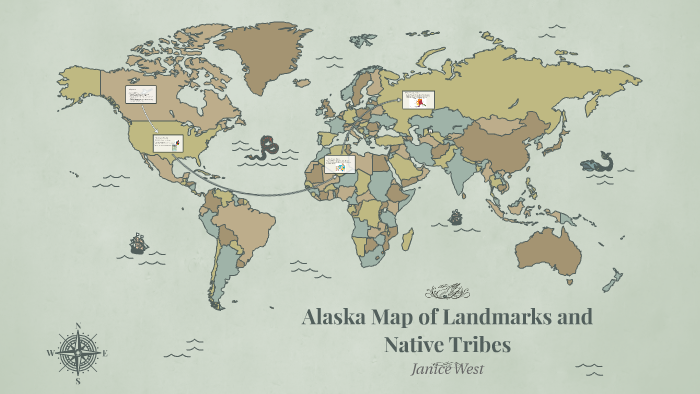 Alaska Map of Native Regions and Tribes by