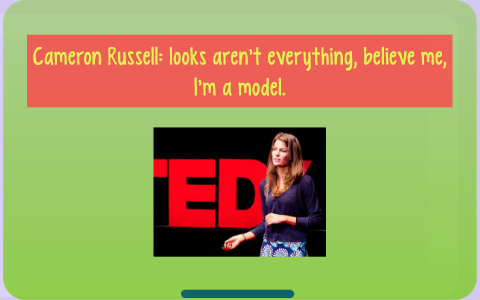 Looks aren't everything. believe me i'm a model. lesson picture