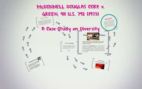 Mcdonnell Douglas Corp V Green 411 U S 792 1973 By Diane Pranger On Prezi Next