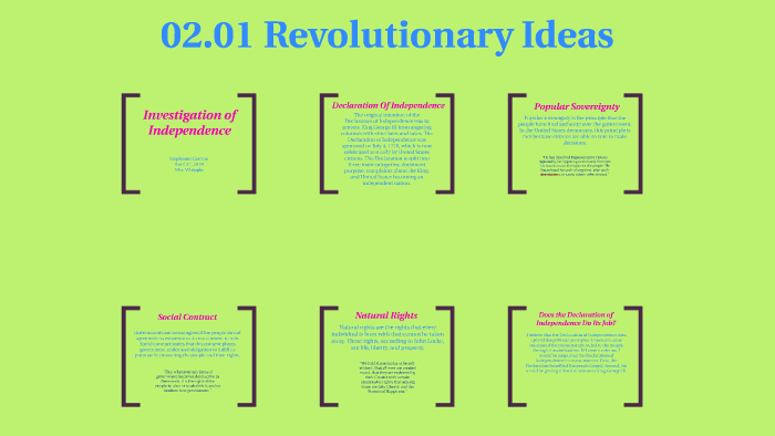 assignment 02.01 revolutionary ideas