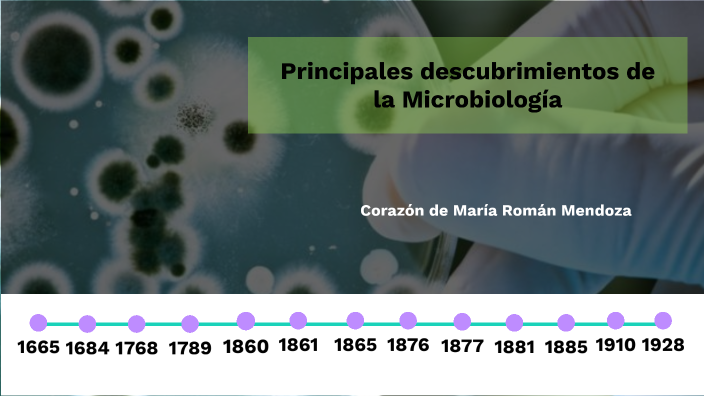 Principales descubrimientos de la Microbiología by Corazón Román ...