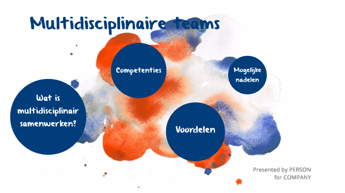 Multidisciplinair samenwerken voordelen