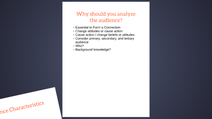 Chapter 5: Analyzing Your Audience And Purpose By Alexander Bouril On Prezi