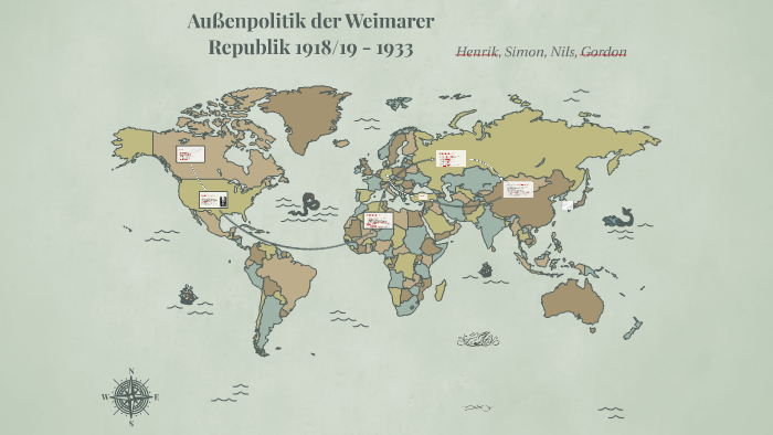 Außenpolitik der Weimarer Republik 1918/19 - 1933 by Gordon Suhr
