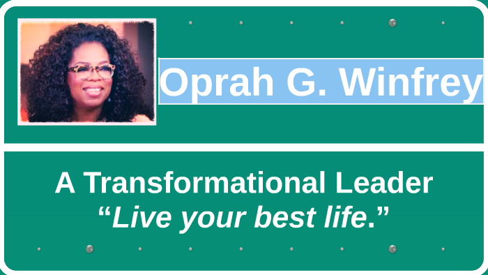 The Power of Authenticity: Lessons from Oprah Winfrey's Leadership