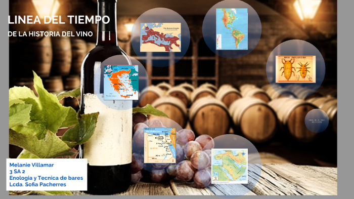 LINEA DEL TIEMPO DE LA HISTORIA DEL VINO Melanie Villamar 3 SA2 by
