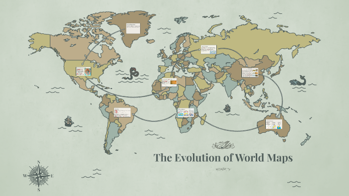 Evolution Of The World Map