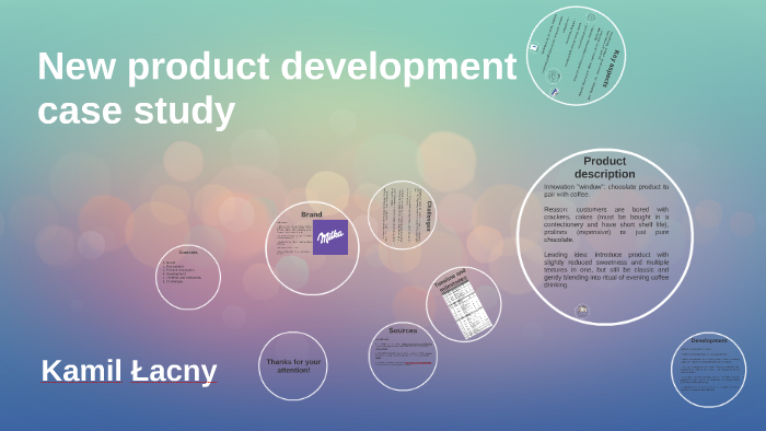 case study on new product development