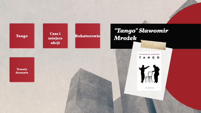 "Tango" Sławomir Mrożek by Oliwia Łata on Prezi