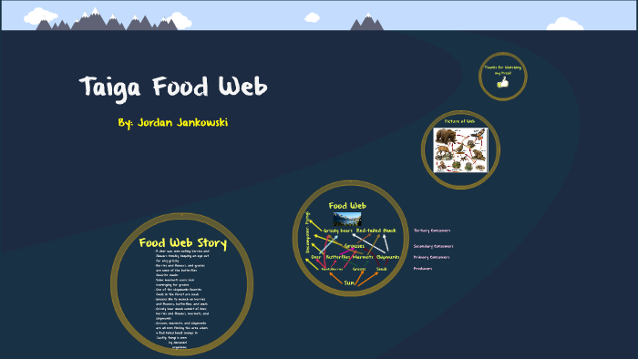 Taiga Food Web by Jordan Jankowski on Prezi