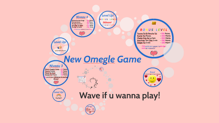 Omegle Points Game ♥omegle Game Level 1 Wave 5 Points Smile 5 Points Blow Kiss 5