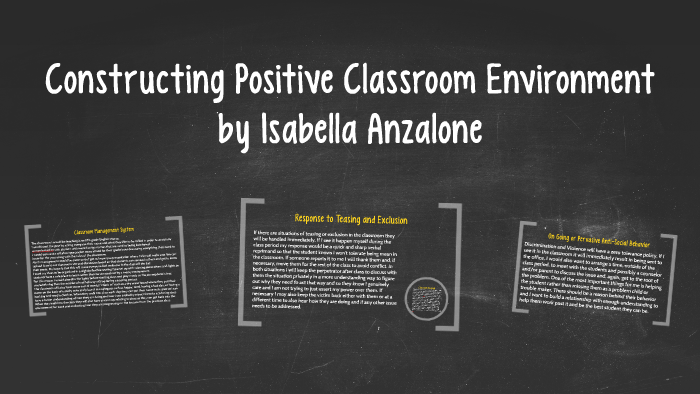 Constructing Positive Classroom Environment by isaBella anz on Prezi