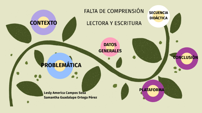 Falta de comprensión lectora y escritura by Sam Ortega Perez on Prezi