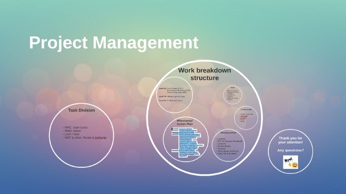Project Management by Nicole Ma Ca on Prezi