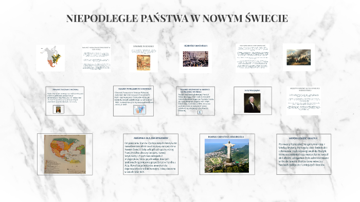 NIEPODLEGŁE PAŃSTWA W NOWYM ŚWIECIE by Kaja P on Prezi