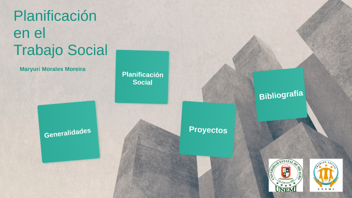 PLANIFICACIÓN EN TRABAJO SOCIAL by MARYURI HOLANDA MORALES MOREIRA on Prezi