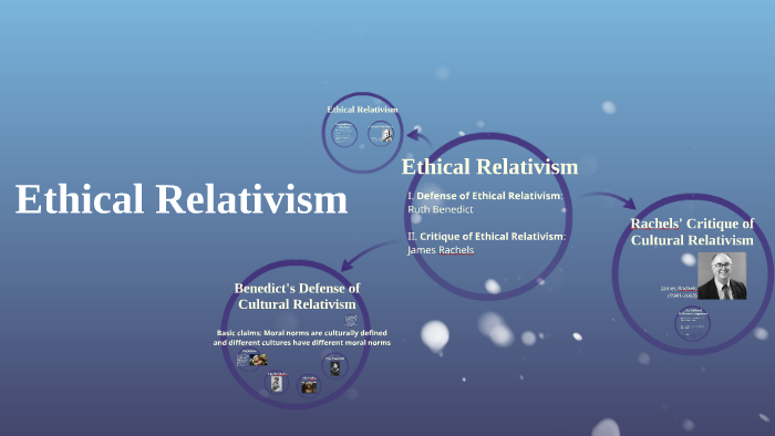 Summary: A Defense Of Ethical Relativism