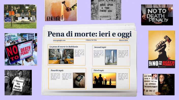 PENA DI MORTE by Chiara De Vitis on Prezi