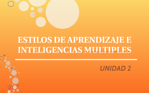 Estilos de aprendizaje e inteligencias múltiples by adrian hernandez on ...