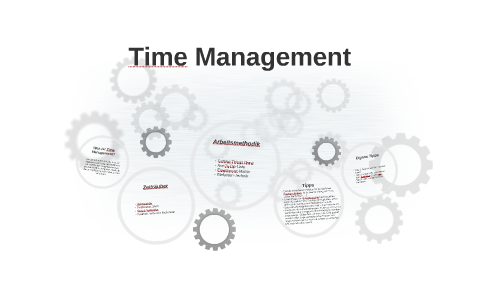 Time Management by Stefan T. on Prezi