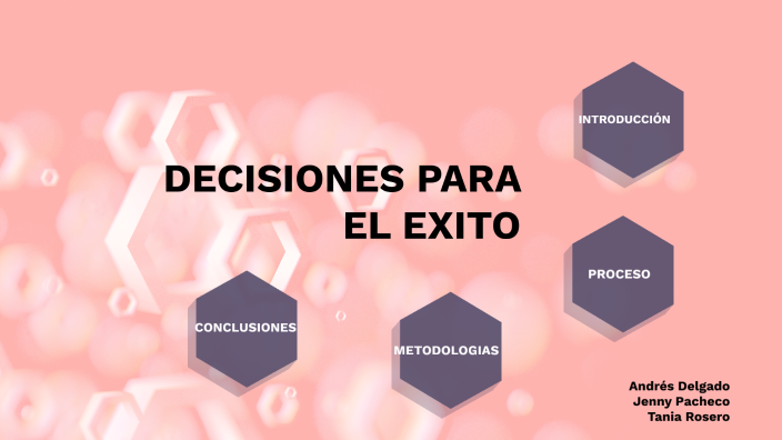 Toma de decisiones by Tania Rosero on Prezi