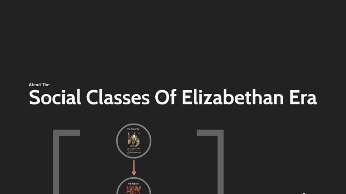 Social Classes Of Elizabethan Era By Vasi Atkinson