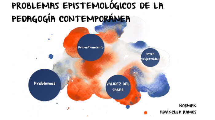 PROBLEMAS EPISTEMOLÓGICOS DE LA PEDAGOGÍA CONTEMPORÁNEA by NRMAN ...