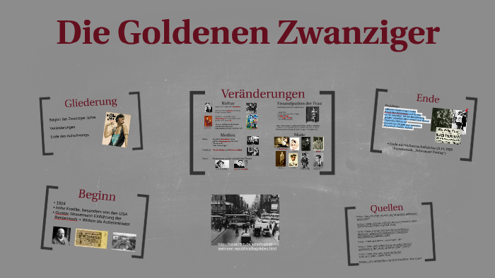 Was Sind Die Goldenen Zwanziger Die Goldenen Zwanziger by Anna-Maria Rauscher on Prezi