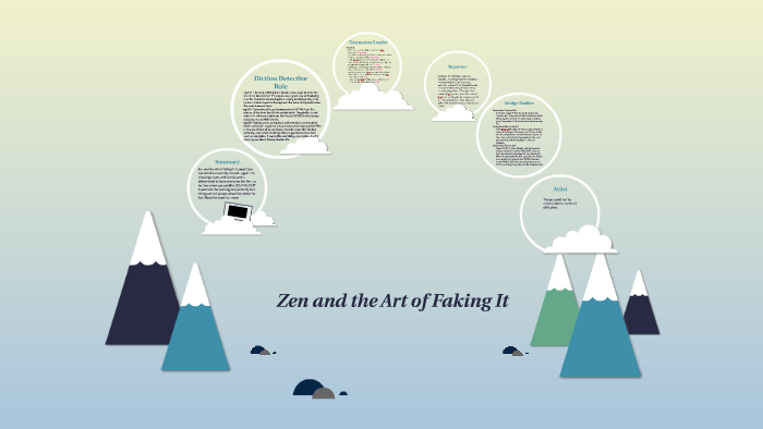 Zen The Art Of Faking It
