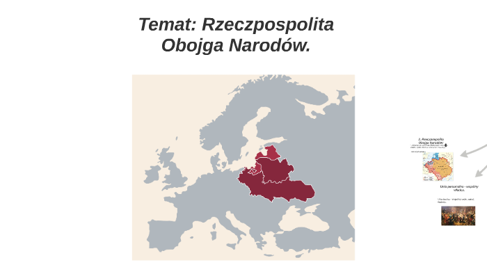 Temat: Rzeczpospolita Obojga Narodów by Insta Nauczyciel on Prezi