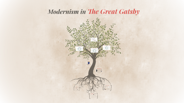 Modernism in the great gatsby