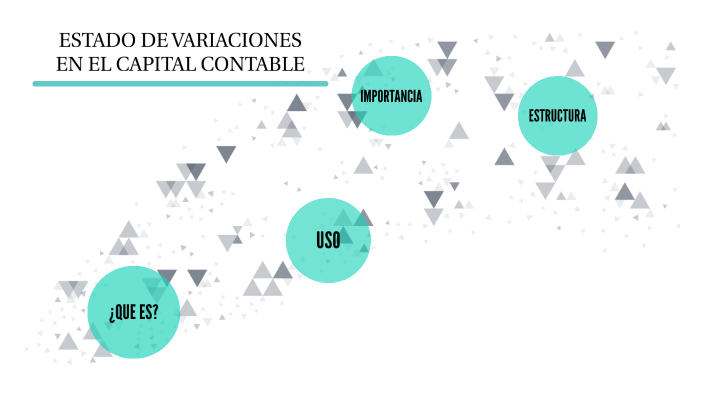 ESTADO DE VARIACION EN EL CAPITAL CONTABLE by Liliana Turrent on Prezi