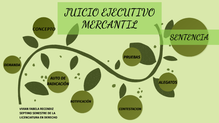 JUICIO EJECUTIVO MERCANTIL By Vivian Fabela On Prezi Next