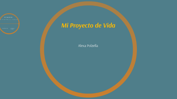 Mi Proyecto de Vida by Alexa Polzella on Prezi