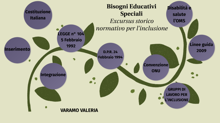 Excursus Storico Normativo E Terminologico Per L’inclusione By VALERIA ...