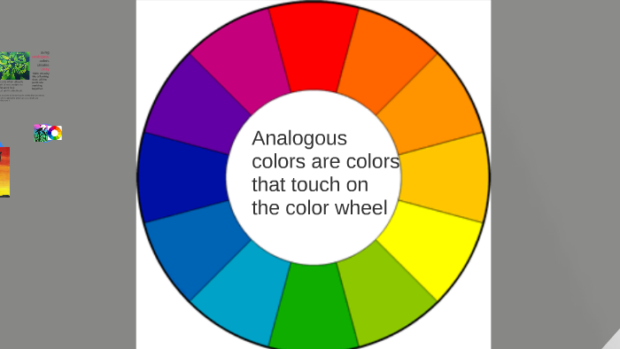 Analogous colors vs Complementary colors by Nicole Rocknow on Prezi